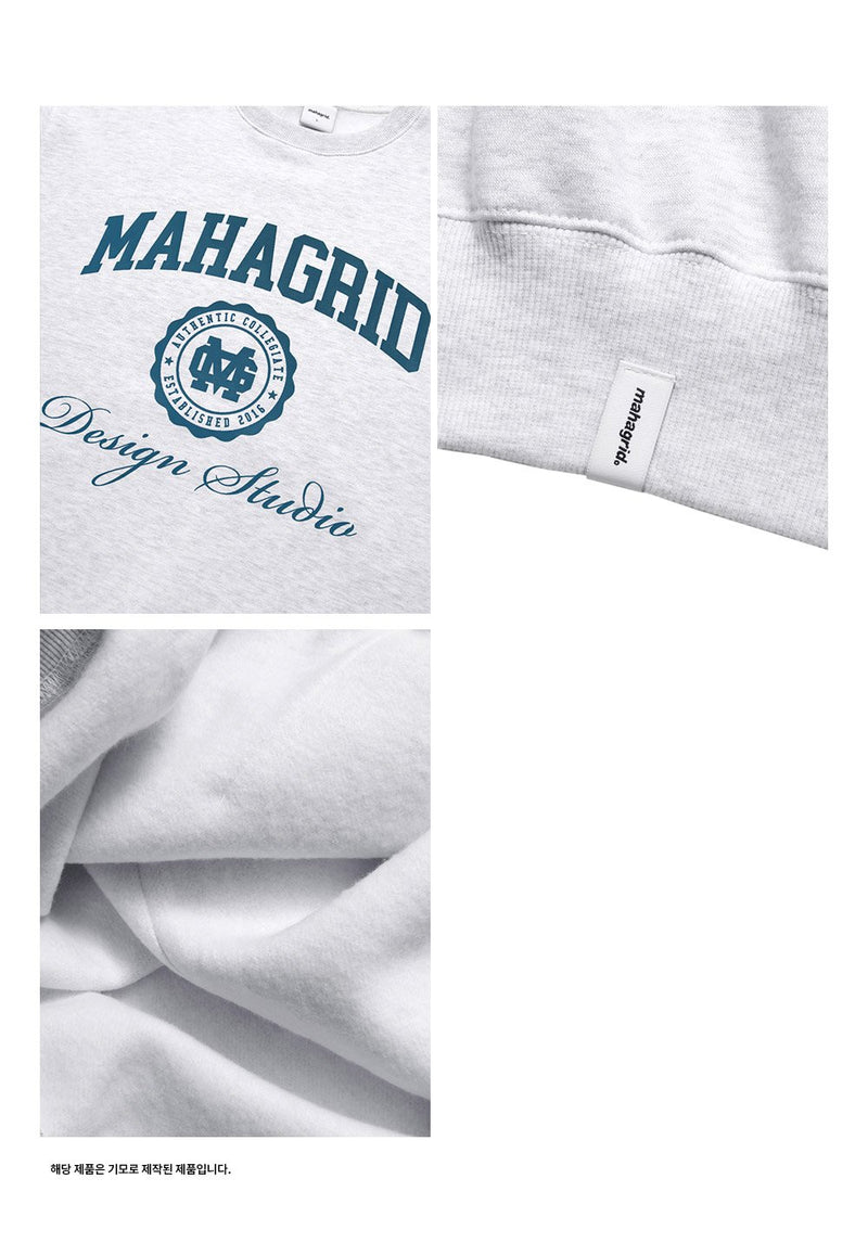 【mahagrid】 AUTHENTIC SWEATSHIRT