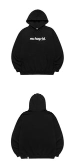 【mahagrid】 BASIC LOGO HOODIE