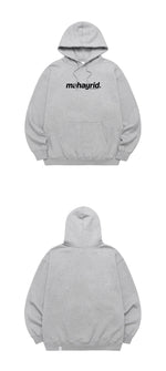 【mahagrid】 BASIC LOGO HOODIE