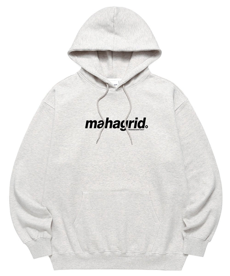 【mahagrid】 BASIC LOGO HOODIE