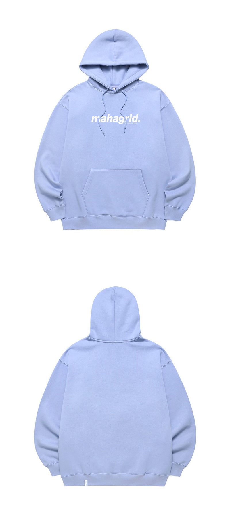 【mahagrid】 BASIC LOGO HOODIE