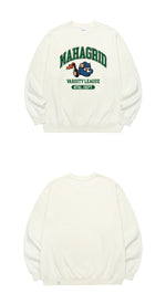 【mahagrid】 COBY VARSITY SWEATSHIRT