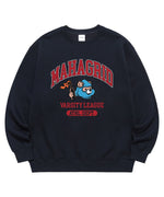 【mahagrid】 COBY VARSITY SWEATSHIRT