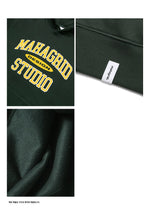 【mahagrid】 COLLEGE LOGO HOODIE