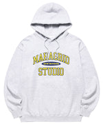 【mahagrid】 COLLEGE LOGO HOODIE