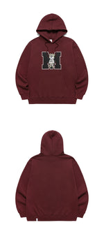 【mahagrid】 JIMMY M LOGO HOODIE