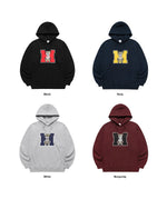 【mahagrid】 JIMMY M LOGO HOODIE