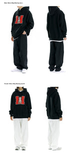 【mahagrid】 JIMMY M LOGO HOODIE