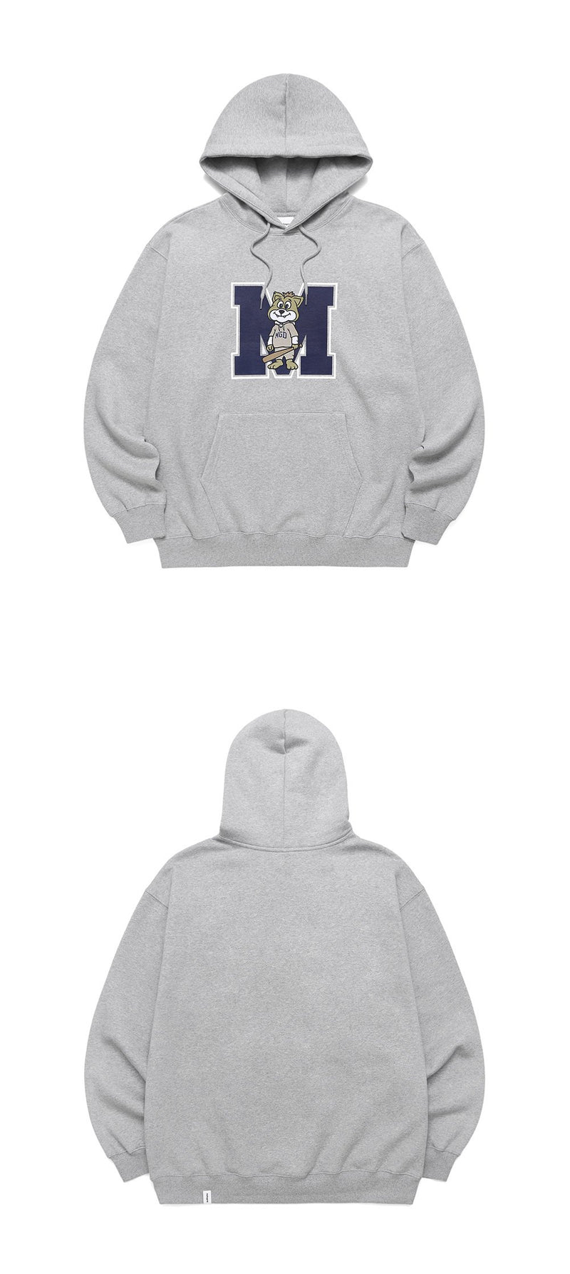 【mahagrid】 JIMMY M LOGO HOODIE