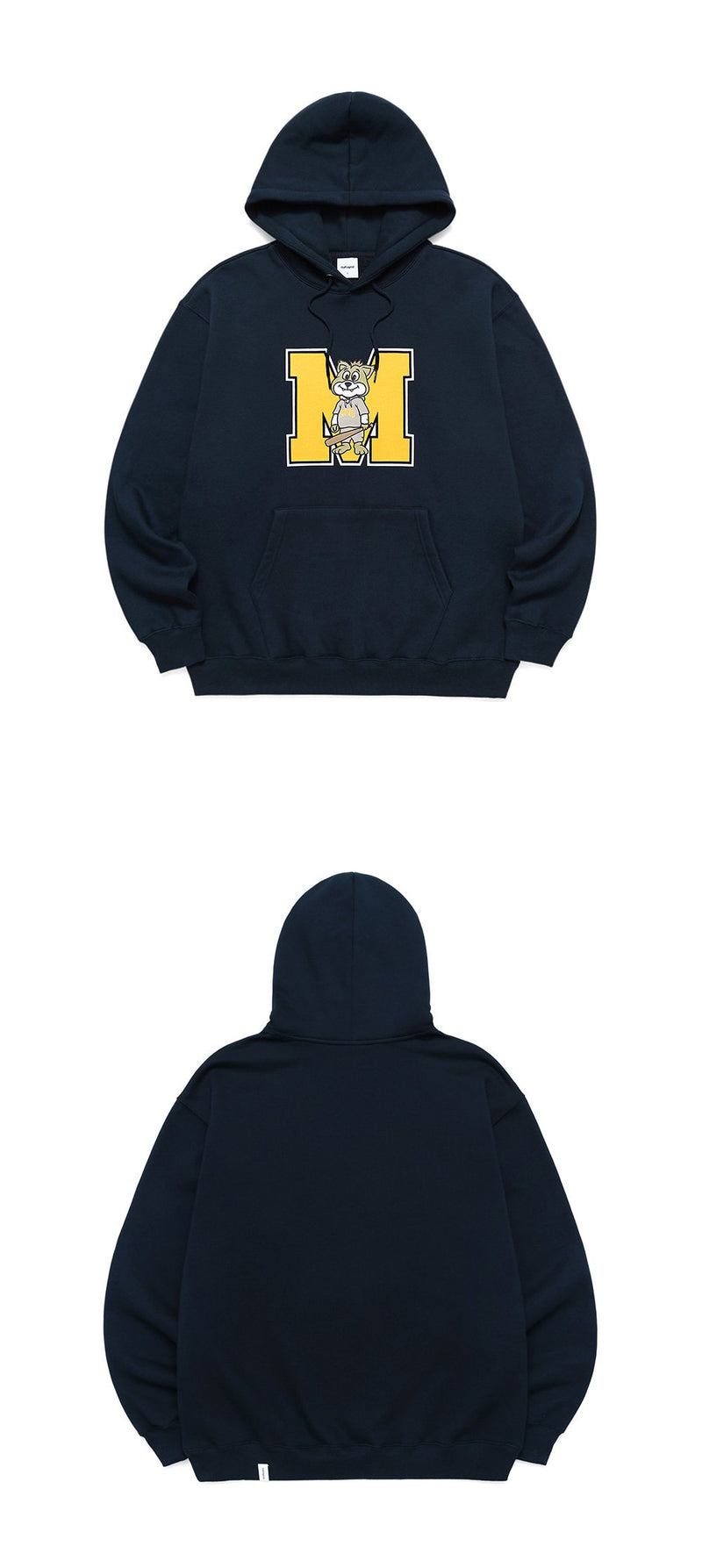 【mahagrid】 JIMMY M LOGO HOODIE