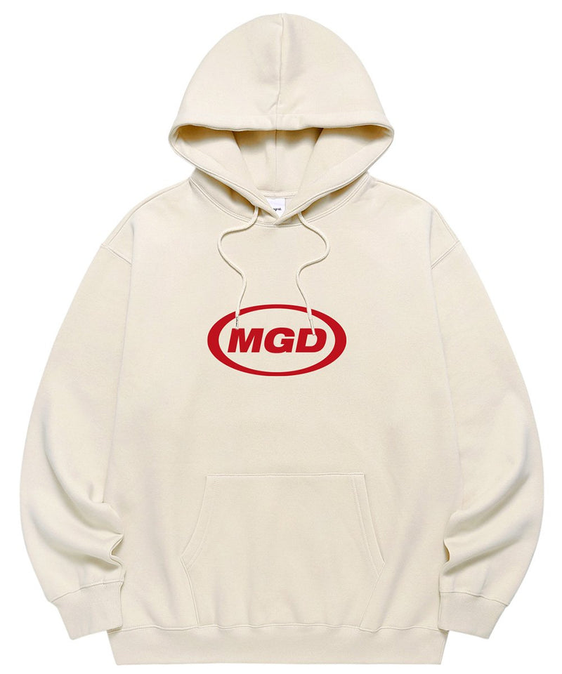 【mahagrid】 MGD OVAL LOGO HOODIE