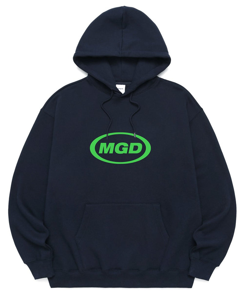 【mahagrid】 MGD OVAL LOGO HOODIE