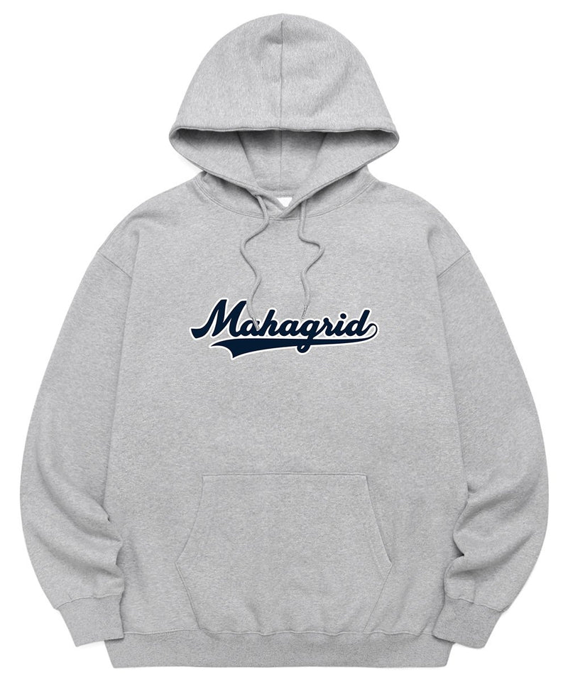 【mahagrid】 OLD SCHOOL LOGO HOODIE