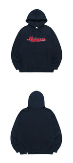 【mahagrid】 OLD SCHOOL LOGO HOODIE