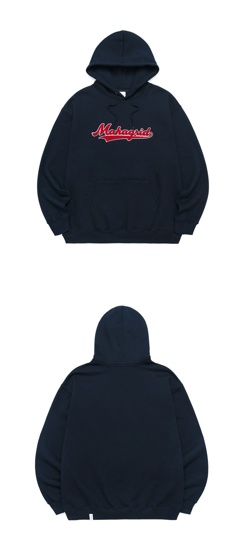 【mahagrid】 OLD SCHOOL LOGO HOODIE