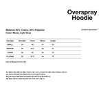 【mahagrid】 OVERSPRAY HOODIE