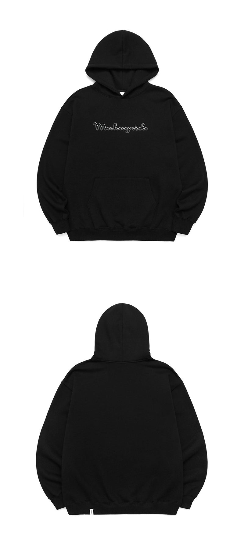 【mahagrid】 SIGNATURE LOGO HOODIE