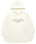 【mahagrid】 THIRD LOGO HOODIE