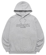 【mahagrid】 THIRD LOGO HOODIE