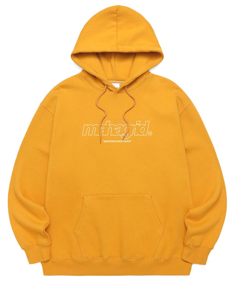 【mahagrid】 THIRD LOGO HOODIE